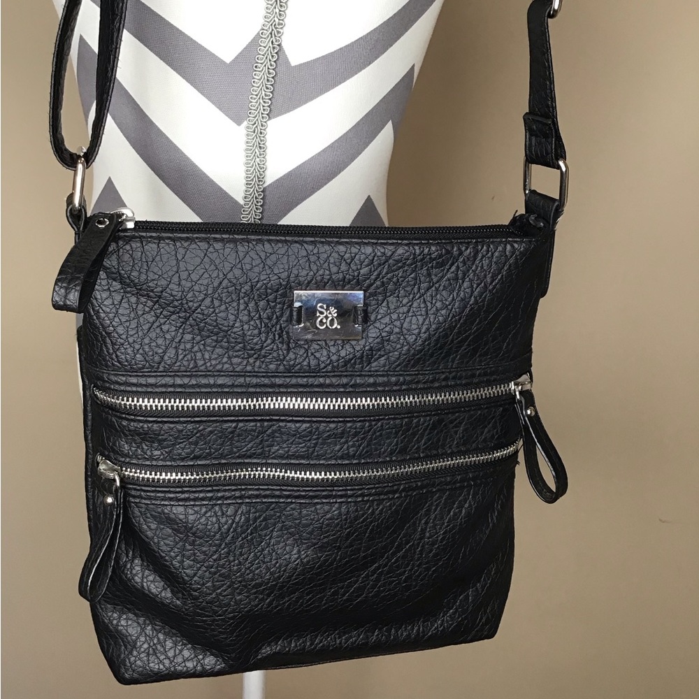 Style & Co Crossover Purse, black